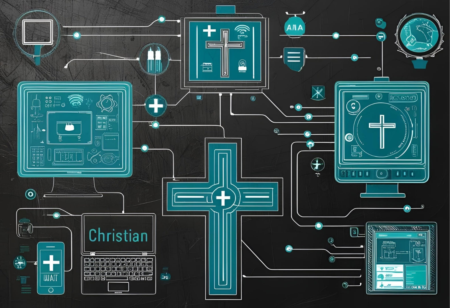 Using Technology to Glorify God, even though it was created by Fallen Angels to decieve people from God.