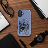 God is Greater Than Slate Blue MagSafe iPhone Case.