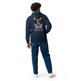 Royalty Unisex Zip Hoodie.