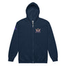 Royalty Unisex Zip Hoodie.