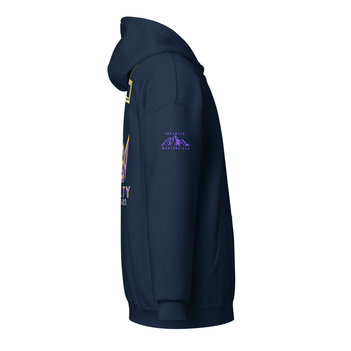 Royalty Unisex Zip Hoodie.