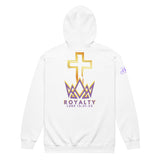 Royalty Unisex Zip Hoodie.