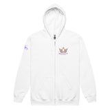 Royalty Unisex Zip Hoodie.