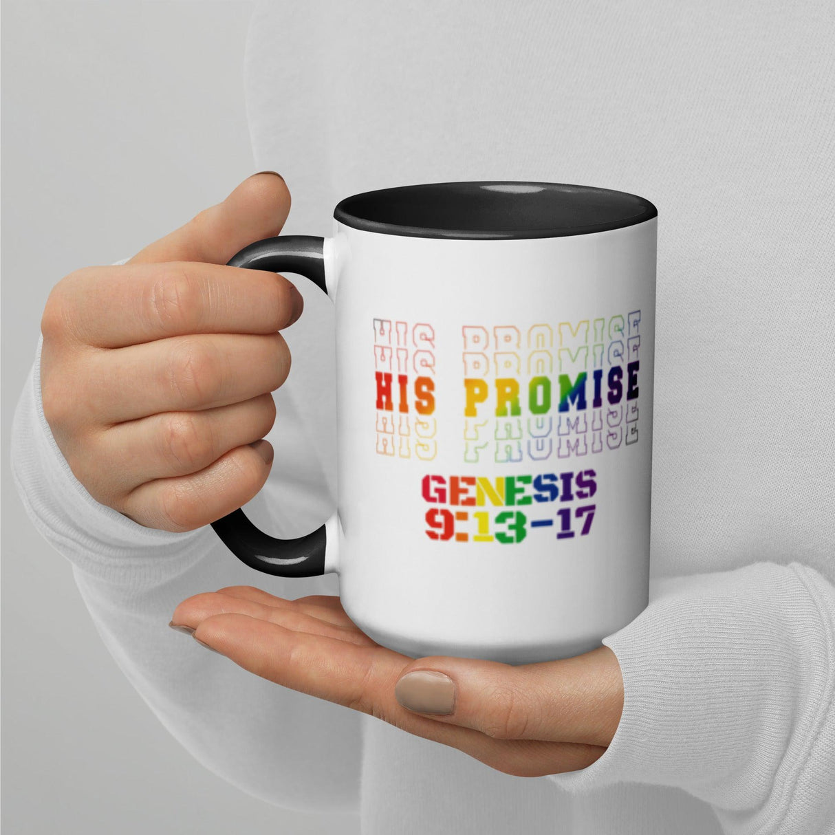 His Promise Colorful Mug