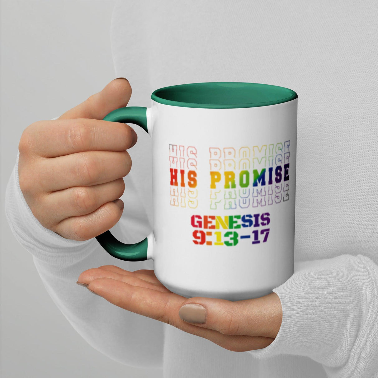 His Promise Colorful Mug