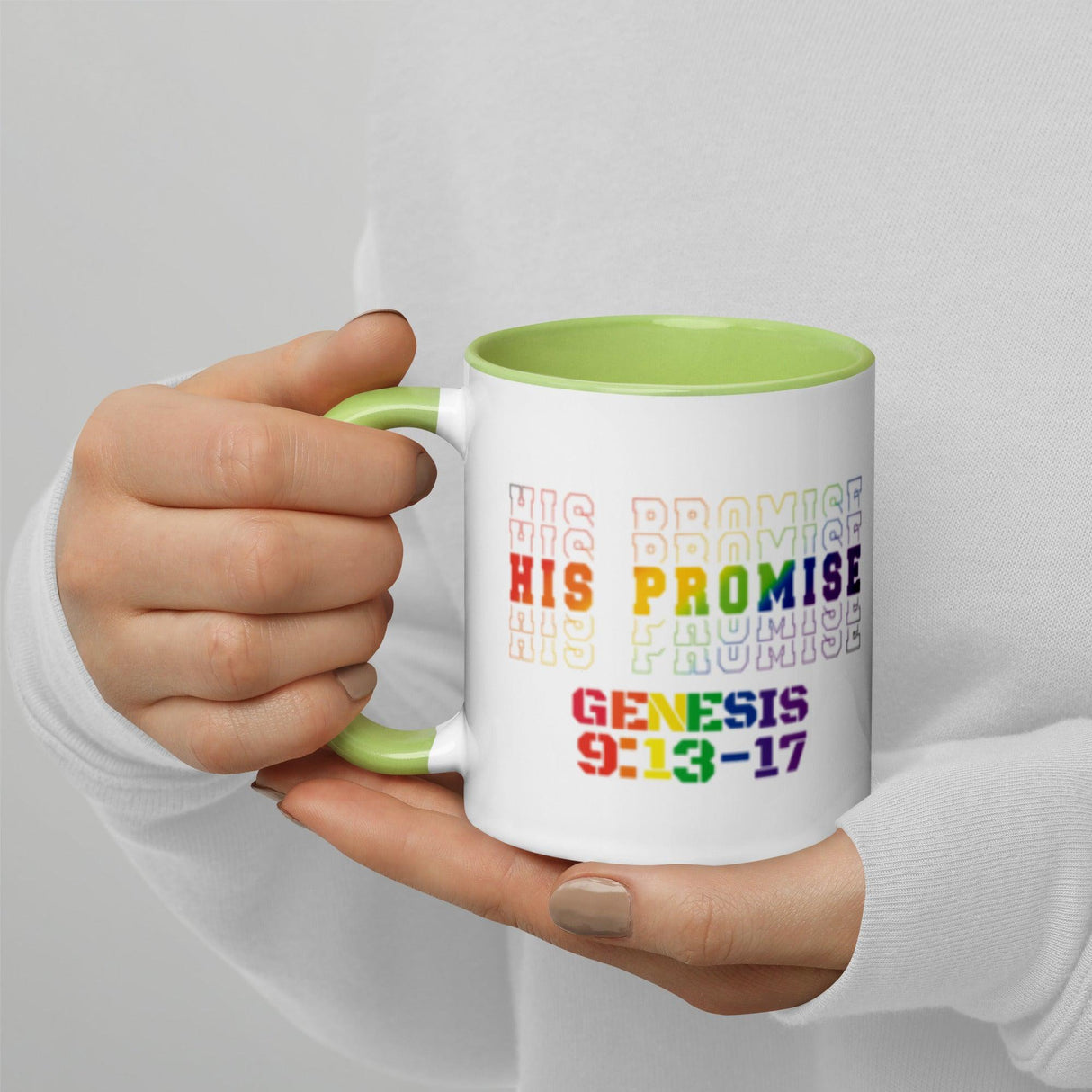 His Promise Colorful Mug
