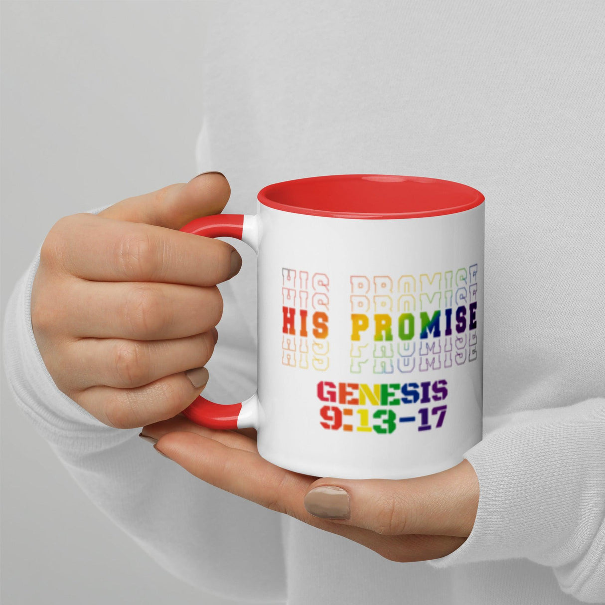 His Promise Colorful Mug