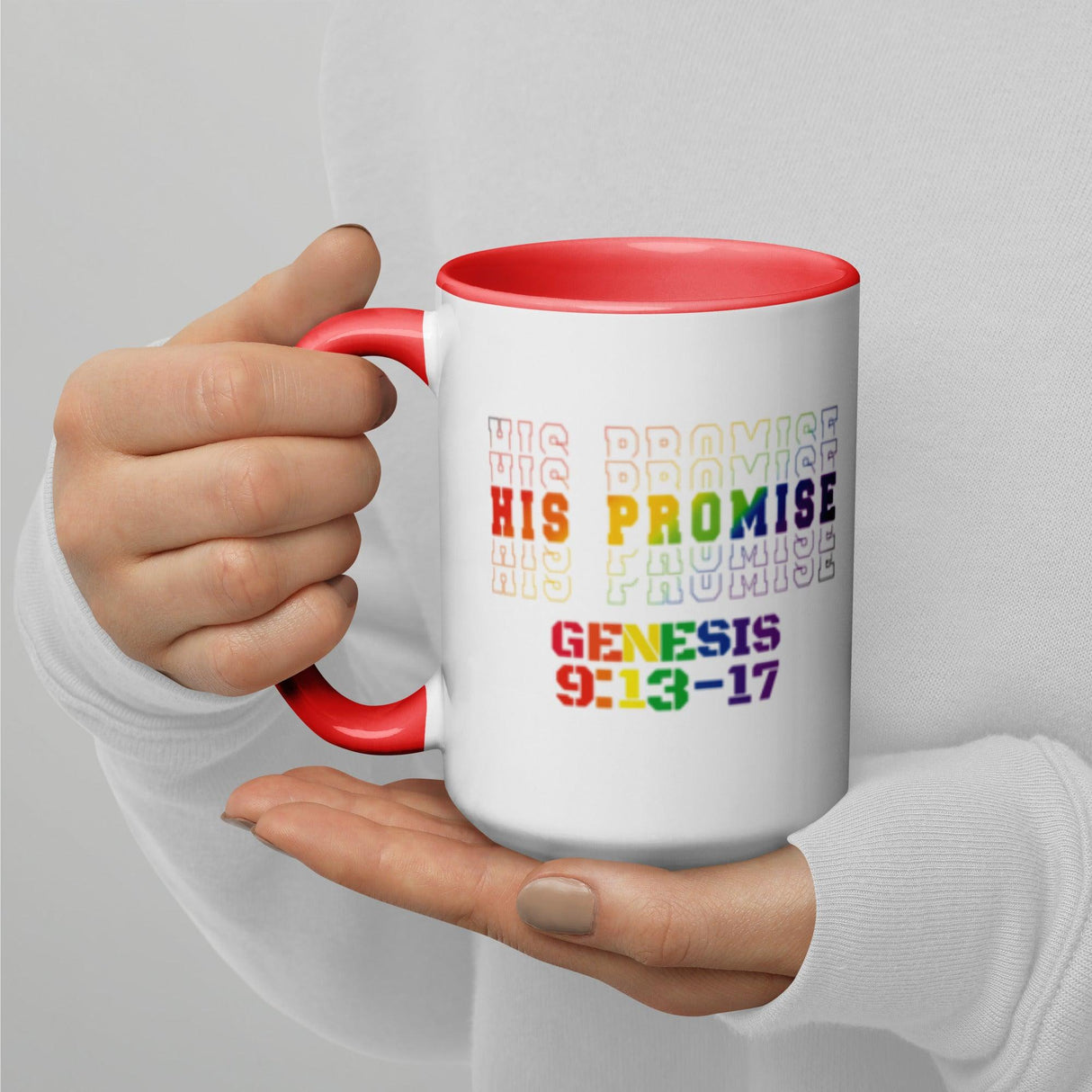 His Promise Colorful Mug